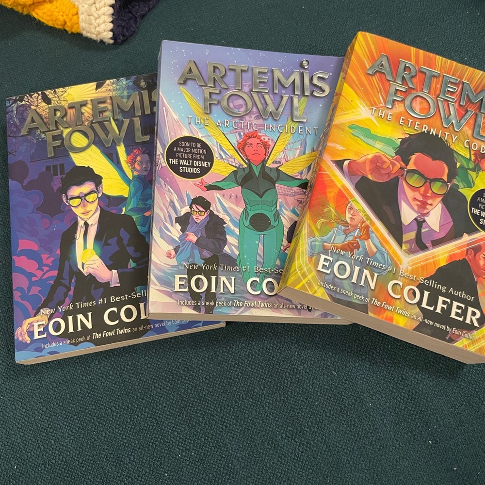 Artemis Fowl Books